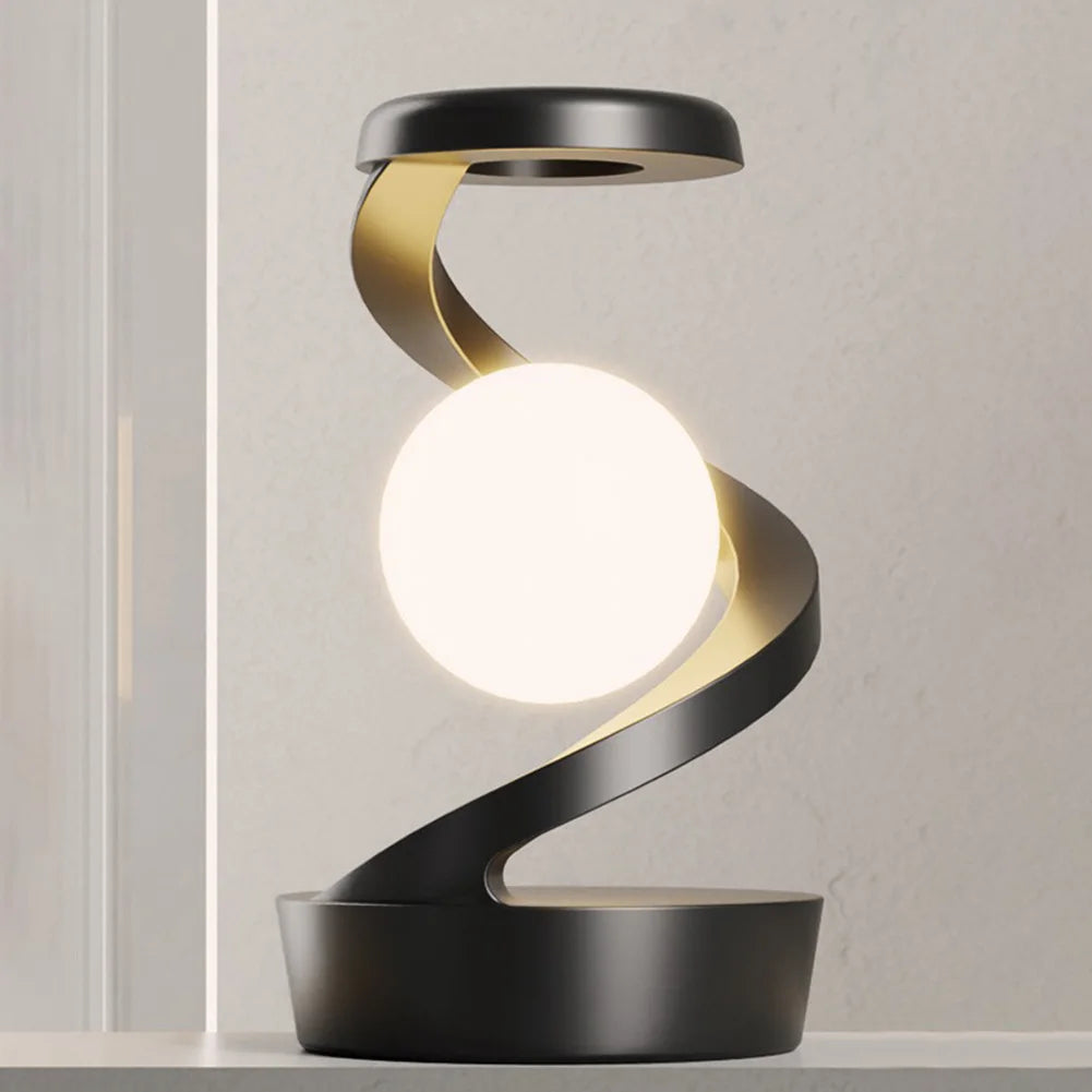 Lampe boule en lévitation 3D